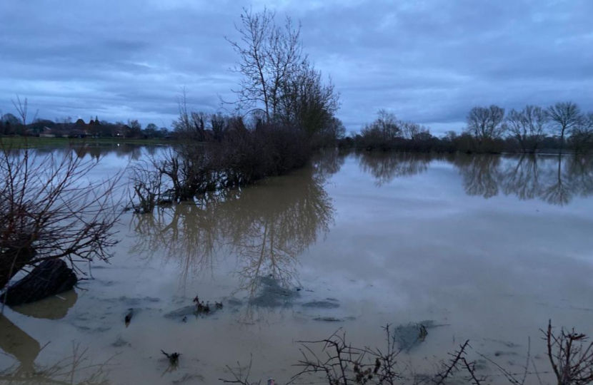 Flooding in Weald